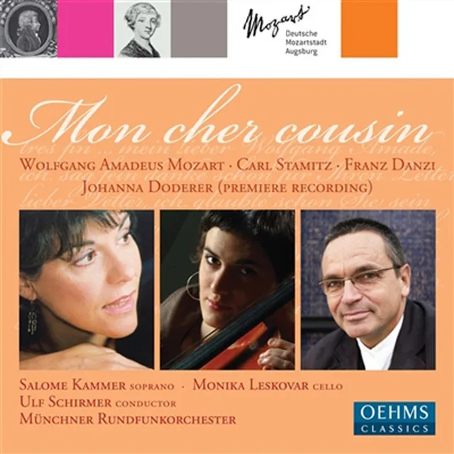 Doderer, J.: Mon Cher Cousin / Stamitz, C.: Cello Concerto No. 1 / Mozart, W.A.: Divertimento, 