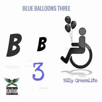 Blue Balloons 3 by Billy GreenLite