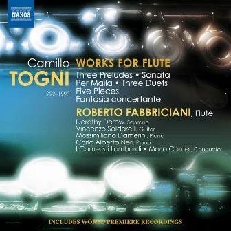 Togni: Works for Flute by Camillo Togni