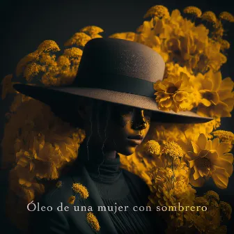 Óleo de una mujer con sombrero by Lester Paredes