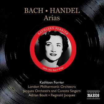 Bach, J.S.: Ascension Oratorio, Bwv 11 / Arias / Handel G.F.: Arias (Ferrier) (1949, 1952) by Reginald Jacques