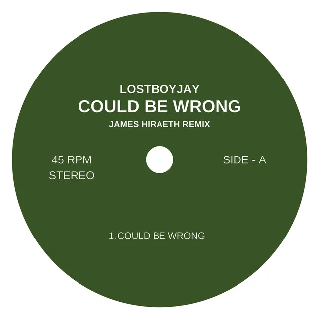 COULD BE WRONG - James Hiraeth Remix