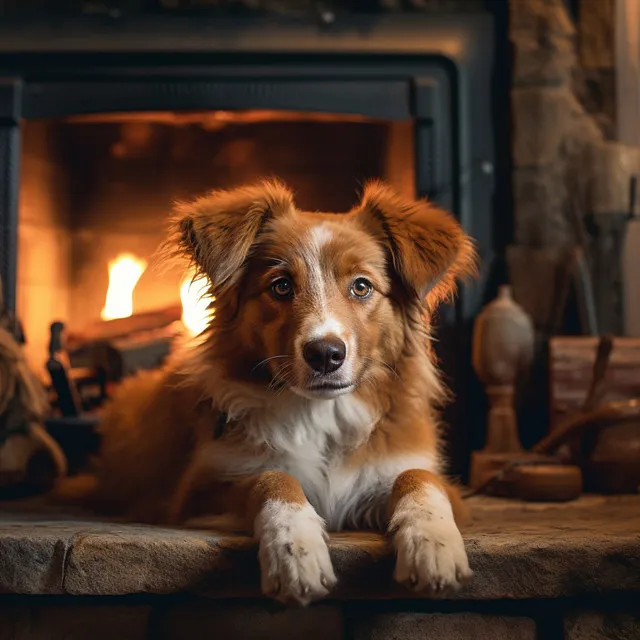 Ecos Binaurales Del Fuego Para Mascotas