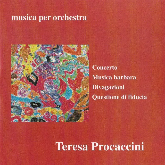 Musica barbara per orchestra e pianoforte concertante, Op. 20: 3. Presto selvaggio