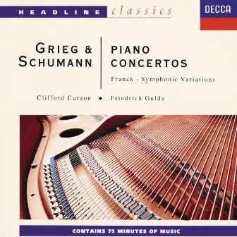 Grieg/Schumann/Franck: Piano Concertos/Symphonic Variations by Sir Adrian Boult