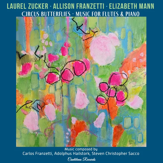 Forest Music for Two Flutes and Piano: Movement 1: Butterfly Garden