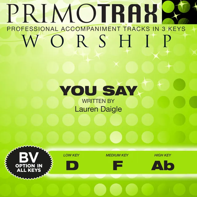 You Say (Performance Tracks) - EP