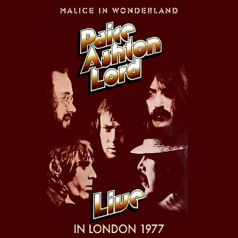 Live In London 1977 by Paice Ashton Lord