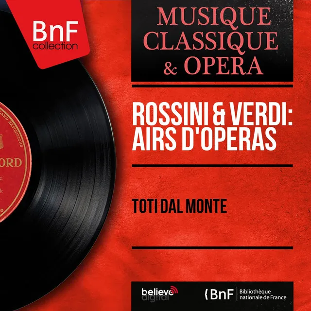 Rossini & Verdi: Airs d'opéras (Mono Version)