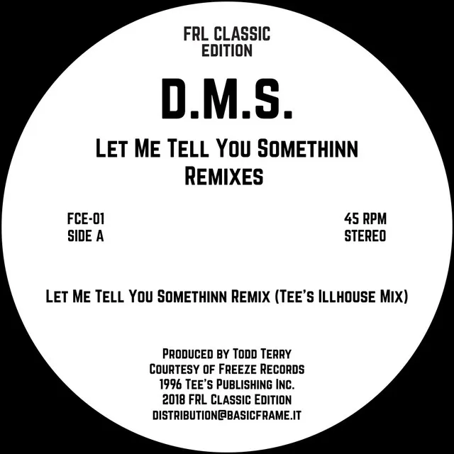 Let Me Tell You Somethinn - Tee's Frozen Dub