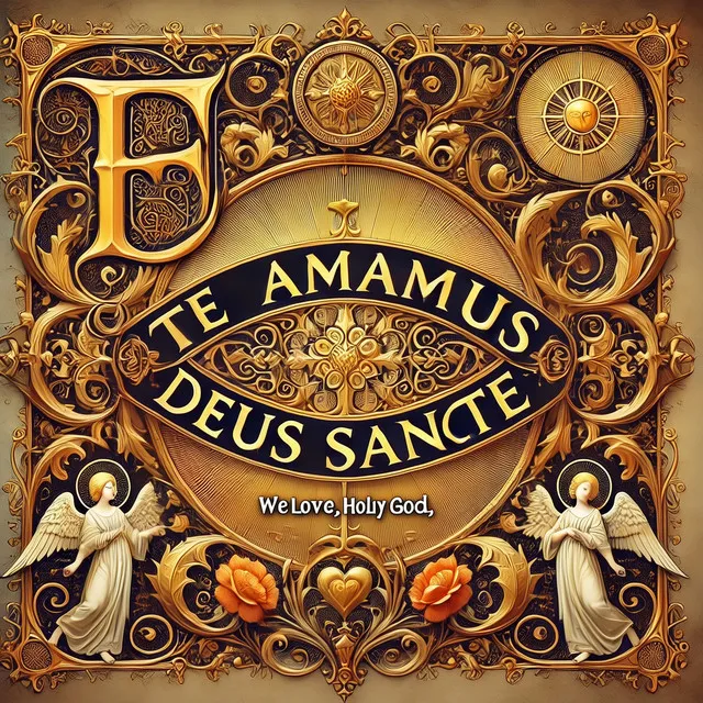 Te Amamus, Deus Sancte - We Love You, Holy God