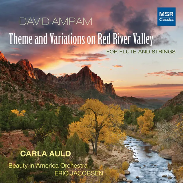 Theme and Variations on Red River Valley for Flute and Strings: Theme and Variations on Red River Valley - for Flute and Strings