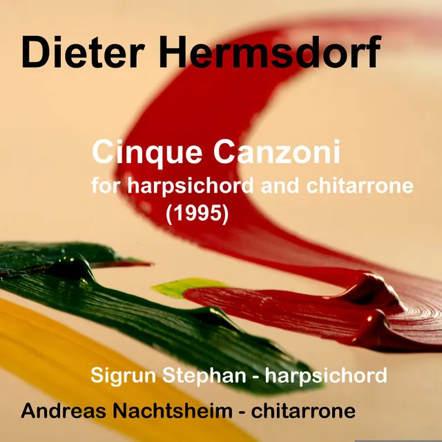 Dieter Hermsdorf - Cinque Canzoni for harpsichord and chitarrone