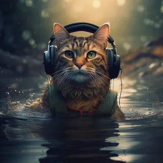 Cats Binaural Stream: Gentle Water Melodies by 