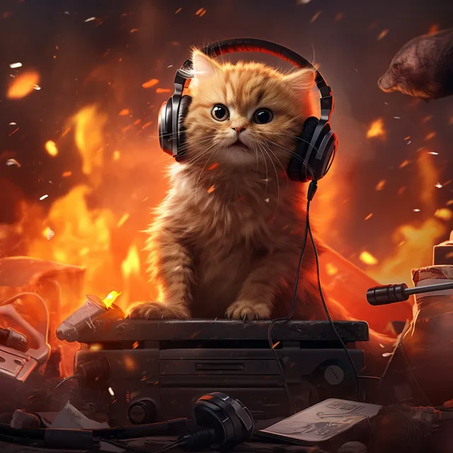 Music for Fire: Cat Cozy Blaze Ballad