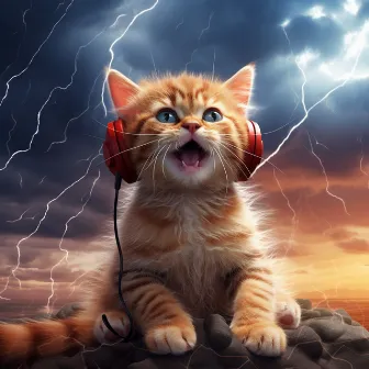 Purr Thunder: Cats Silent Harmony by Storm Machine