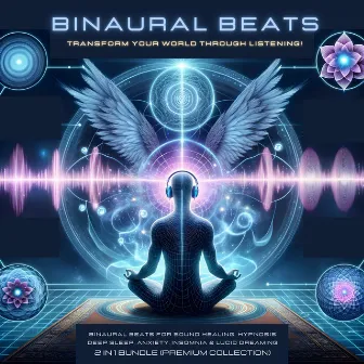 Binaural Beats - Sound Healing 3 in 1 Bundle - Transform Your World Through Listening (Binaural Beats for Sound Healing, Hypnosis, Deep Sleep, Anxiety, Insomnia, Energy Work, Lucid Dreaming) by 