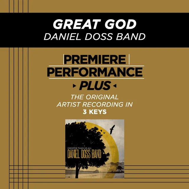 Great God - Medium Key Performance Track Without Background Vocals