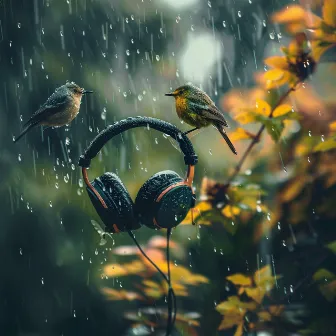 Birds and Rain's Symphony: Binaural Nature's Orchestra - 92 88 Hz by Floating States