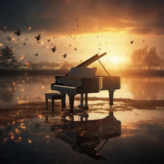 Piano Music Delight: Celestial Cadence by Coffee Piano