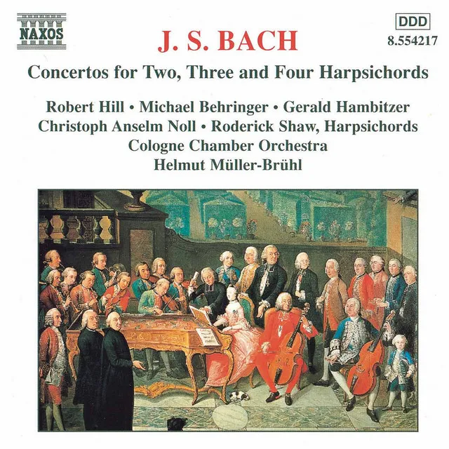 Concerto For 4 Harpsichords In A Minor, BWV 1065: III. Allegro