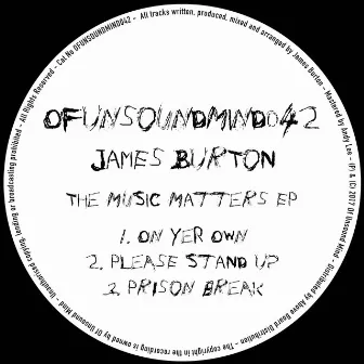 The Music Matters EP by James Burton