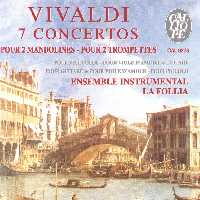 Concerto for 2 Mandolins in G Major, RV 532: II. Andante