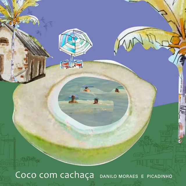 Coco com Cachaça