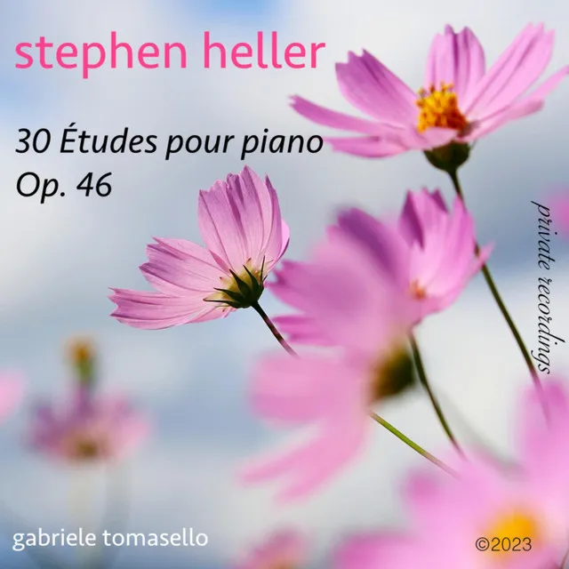 Stephen Heller: 30 Études mélodiques et progressives pour piano Op. 46 - piano Erard