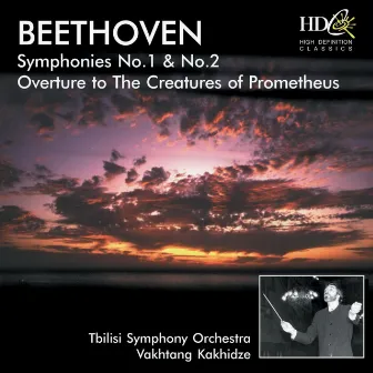 Symphony No.1 in C major, Op.21; Symphony No.2 in D major, Op.36; Overture to The Creatures of Prometheus, Op.43 by Vakhtang Kakhidze