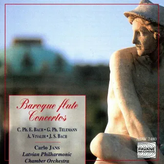 C.P.E. Bach, Telemann, Vivaldi & Bach: Baroque Flute Concertos by Carlo Jans