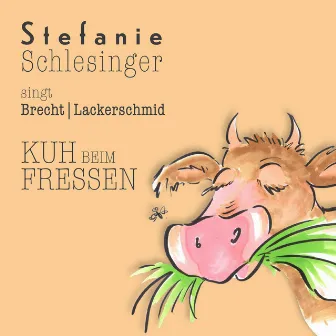 Kuh beim Fressen by Stefanie Schlesinger