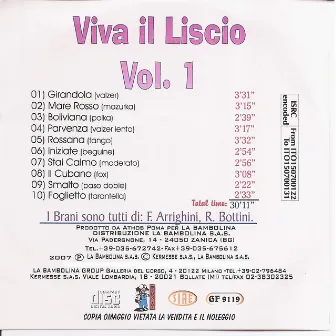 Viva Il Liscio Vol. 1 by Roberto Bottini