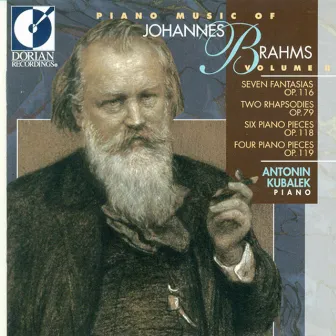 Piano Music of Johannes Brahms, Vol. 2 by Antonin Kubalek