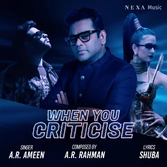 When You Criticise by A. R. Ameen