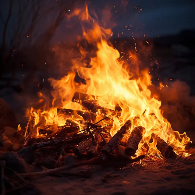 Sinfonía De Sueños Del Fuego: Llamas Tranquilas Para Descansar