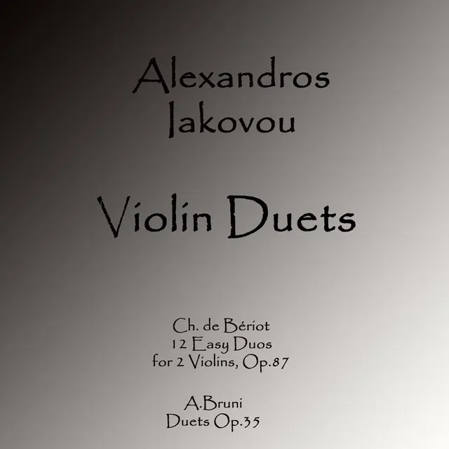 12 Easy Duos for 2 Violins, Op. 87: No. 4