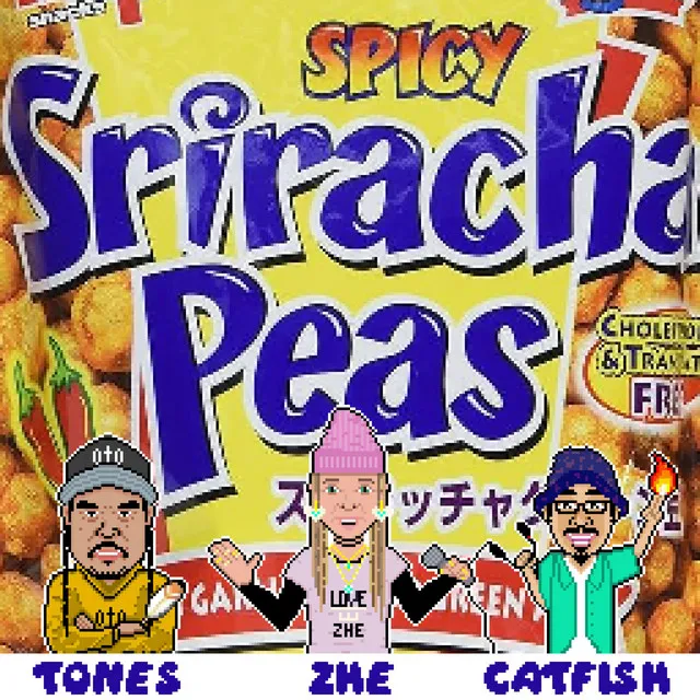 Sriracha Peas