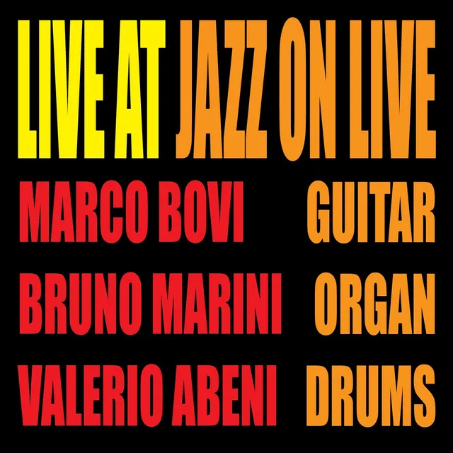 Live At Jazz On Live