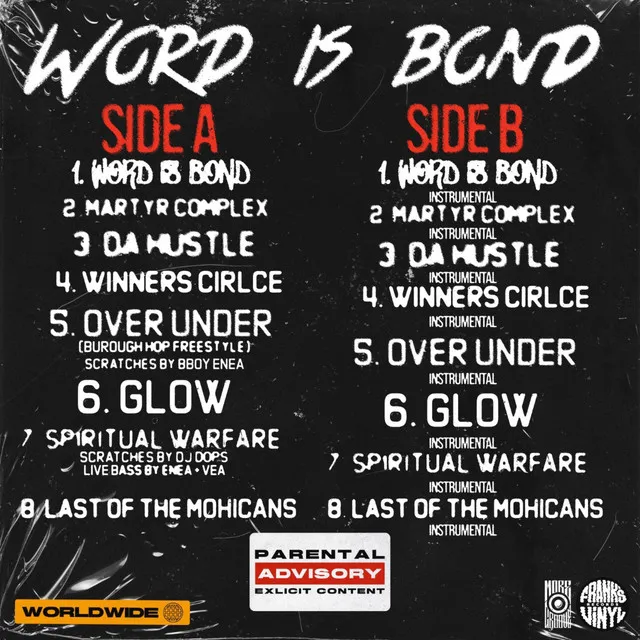 Word is Bond Instrumentals