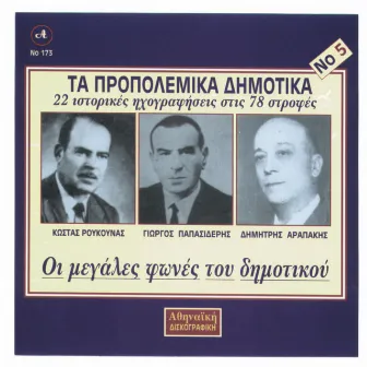 Propolemika Dimotika, No. 5 by Dimitris Arapakis