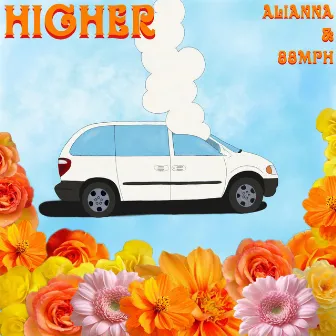 Higher by 