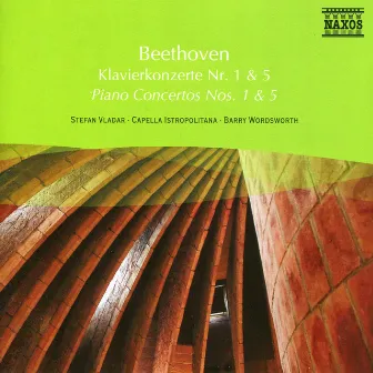 Beethoven: Piano Concertos Nos. 1 and 5 by Stefan Vladar