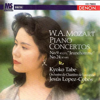 Mozart: Piano Concertos Nos. 9 & 24 by Kyoko Tabe