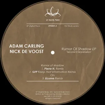 Rumor Of Shadow - Second Interpretation by Adam Carling