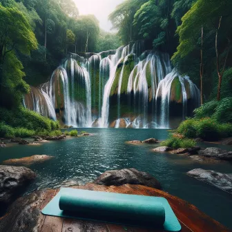 Falls in Motion: Waterfall Music for Yoga by ASMR MUSIC