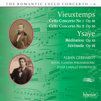 Vieuxtemps: Cello Concertos Nos. 1 & 2 etc. (Hyperion Romantic Cello Concerto 6) by Josep Caballé-Domenech