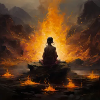 Armonía De Las Brasas: Meditación Junto Al Fuego by fosaasca