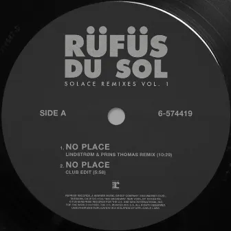 SOLACE REMIXES VOL. 1 by RÜFÜS DU SOL