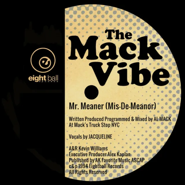 Mack Vibe Mr Meaner (feat. Jaqueline) - Danny Krivit Edit